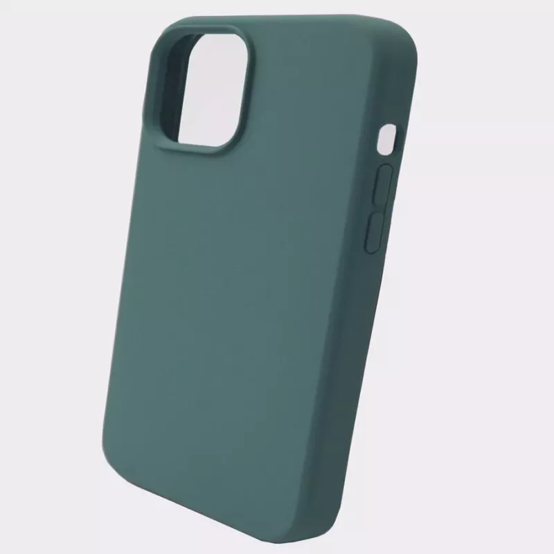 Evelatus Apple iPhone 12 Pro Max Premium Soft Touch θήκη σιλικόνης πράσινο έλατο