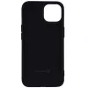 Evelatus Apple iPhone 14 6,1 ίντσες Nano Silicone Θήκη Soft Touch TPU Μαύρο