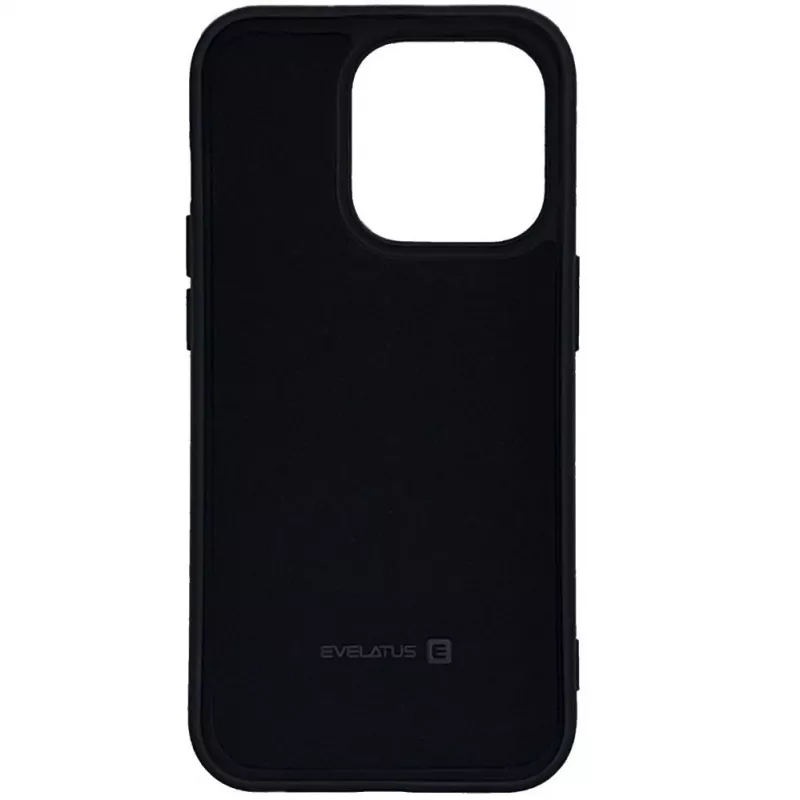 Evelatus Apple iPhone 14 Pro 6.1 Θήκη Nano Silicone Soft Touch TPU Μαύρο