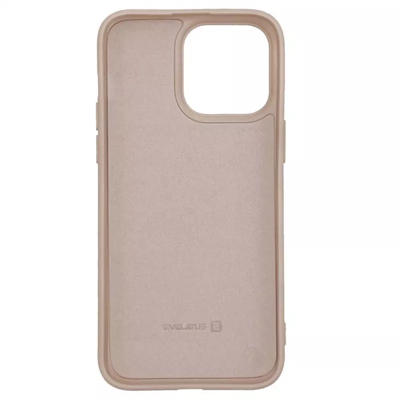 Evelatus Apple iPhone 14 Pro Max 6,7 inch Nano Silicone Θήκη Soft Touch TPU Μπεζ