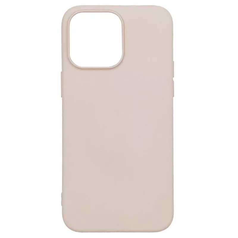 Evelatus Apple iPhone 14 Pro Max 6,7 inch Nano Silicone Θήκη Soft Touch TPU Μπεζ