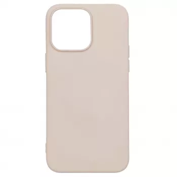 Evelatus Apple iPhone 14 Pro Max 6,7 inch Nano Silicone Θήκη Soft Touch TPU Μπεζ
