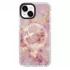 Evelatus θήκη Apple iPhone 15 PC+TPU με MagSafe – μάρμαρο ροζ