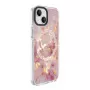 Evelatus θήκη Apple iPhone 15 PC+TPU με MagSafe – μάρμαρο ροζ