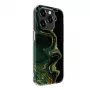 Evelatus θήκη Apple iPhone 15 Pro PC Custom Print Marble Dark Green
