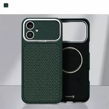 Evelatus Apple iPhone 18 Pro Carbon Premium Edition Θήκη MagSafe Πράσινη