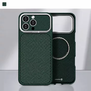 Evelatus Apple iPhone 18 Pro Max Carbon Premium Edition MagSafe θήκη πράσινο
