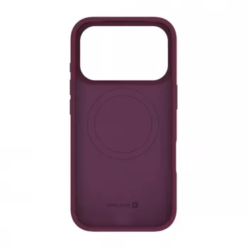Evelatus Premium MagSafe Soft Touch Θήκη Σιλικόνης για Apple iPhone 18 Pro Max Βυσσινί