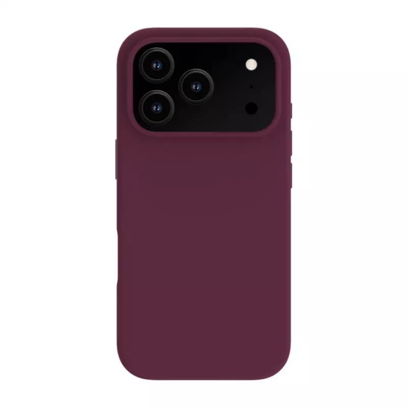 Evelatus Premium MagSafe Soft Touch Θήκη Σιλικόνης για Apple iPhone 18 Pro Max Βυσσινί