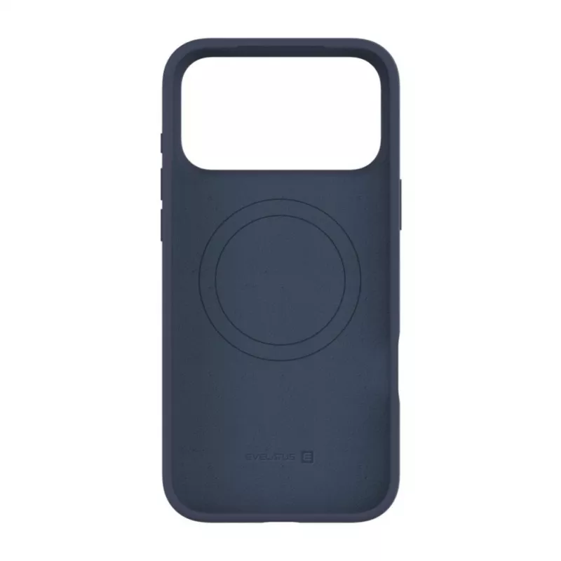Evelatus Apple iPhone 18 Pro Max Premium MagSafe Soft Touch Θήκη σιλικόνης Σκούρο μπλε