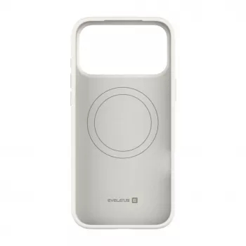 Evelatus Apple iPhone 18 Pro Max Premium MagSafe Soft Touch Θήκη σιλικόνης Ασημί