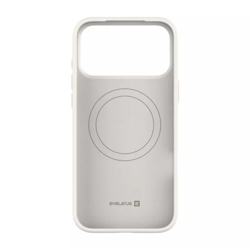 Evelatus Apple iPhone 18 Pro Max Premium MagSafe Soft Touch Θήκη σιλικόνης Ασημί
