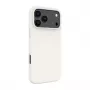 Evelatus Apple iPhone 18 Pro Max Premium MagSafe Soft Touch Θήκη σιλικόνης Ασημί