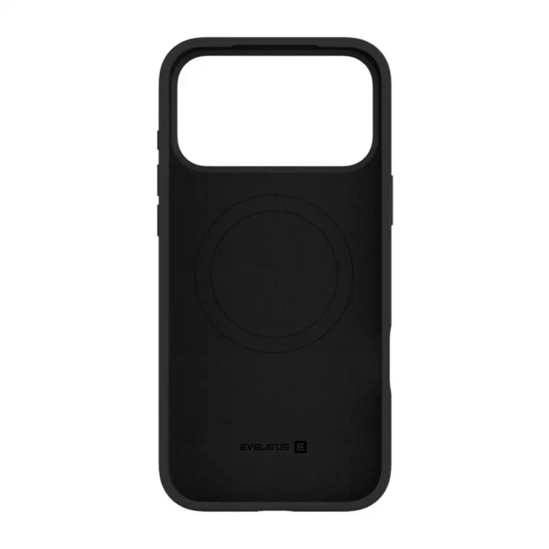 Evelatus Apple iPhone 18 Pro Premium MagSafe Soft Touch Θήκη σιλικόνης Μαύρο