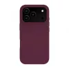 Evelatus Apple iPhone 18 Pro Premium MagSafe Soft Touch Θήκη σιλικόνης Βουργουνδί