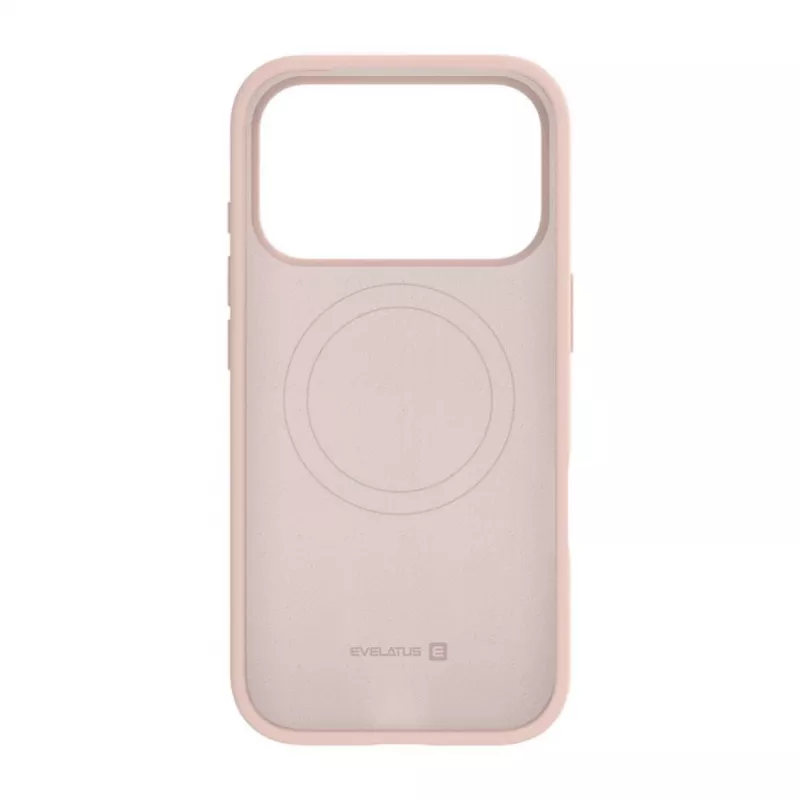 Evelatus Apple iPhone 18 Pro Premium MagSafe Soft Touch Θήκη σιλικόνης Pink Sand