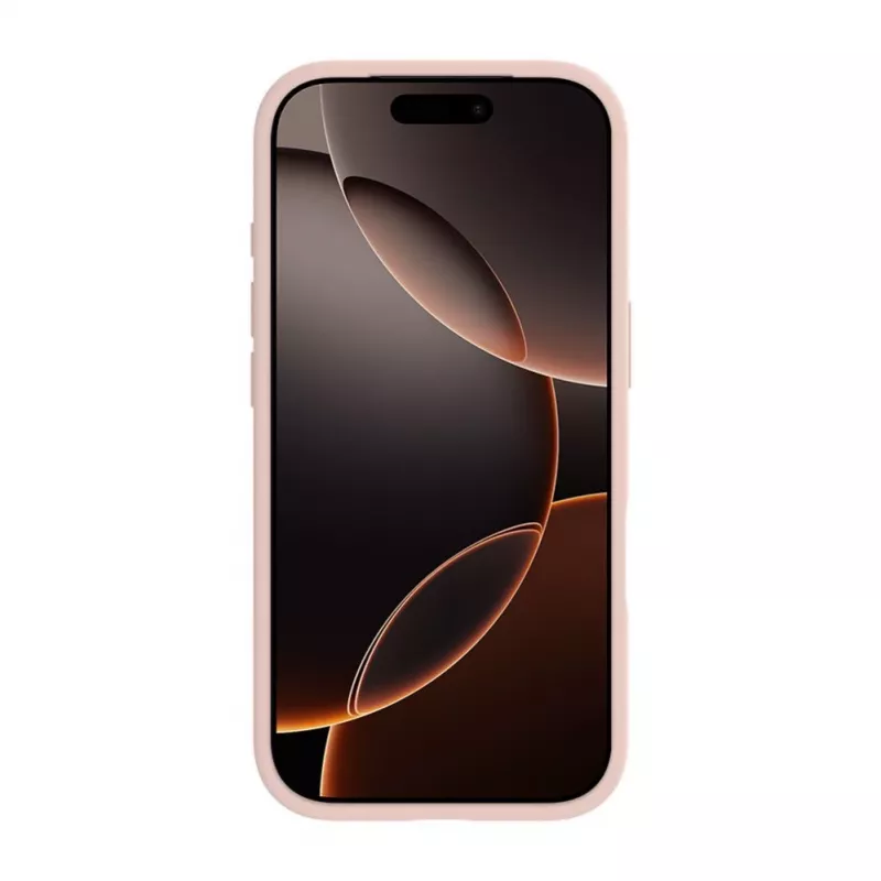 Evelatus Apple iPhone 18 Pro Premium MagSafe Soft Touch Θήκη σιλικόνης Pink Sand