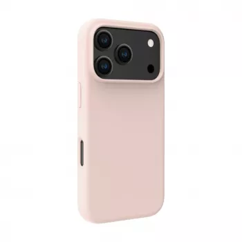 Evelatus Apple iPhone 18 Pro Premium MagSafe Soft Touch Θήκη σιλικόνης Pink Sand