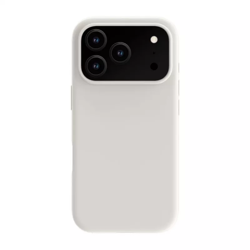 Evelatus Premium MagSafe Soft Touch Θήκη Σιλικόνης για Apple iPhone 18 Pro Ασημί