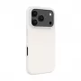 Evelatus Premium MagSafe Soft Touch Θήκη Σιλικόνης για Apple iPhone 18 Pro Ασημί