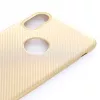 Evelatus Apple iPhone X Carbon Gold Θήκη Πλάτης