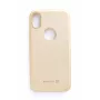Evelatus Apple iPhone X Carbon Gold Θήκη Πλάτης