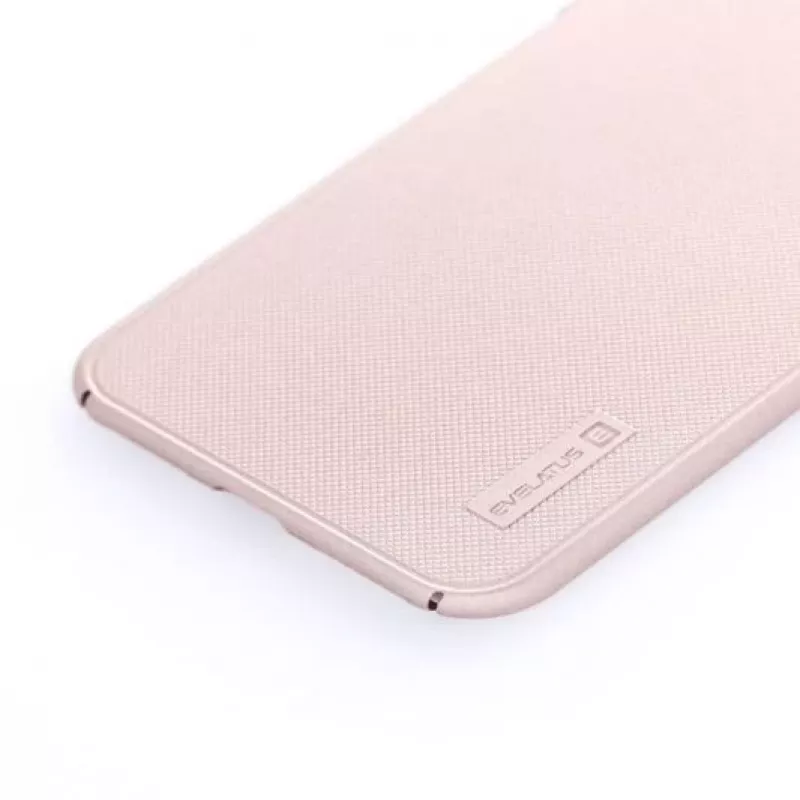 Evelatus Apple iPhone X Θήκη πλάτης Emboss Χρυσό