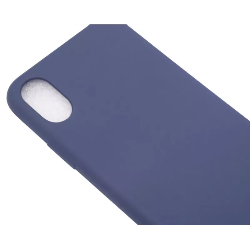 Evelatus Apple iPhone X Nano Silicone Θήκη Soft Touch TPU Μπλε