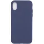 Evelatus Apple iPhone X Nano Silicone Θήκη Soft Touch TPU Μπλε