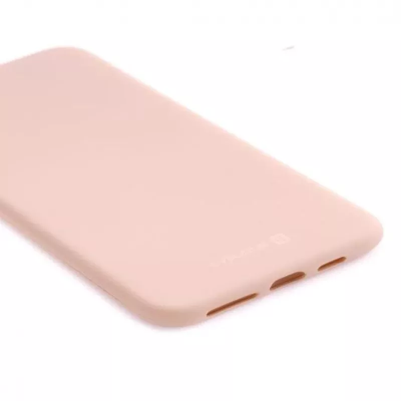 Evelatus Apple iPhone X Nano σιλικονούχη θήκη Soft Touch TPU ροζ άμμος