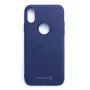 Evelatus Apple iPhone X Phantom Blue Θήκη Πλάτης Σιλικόνης