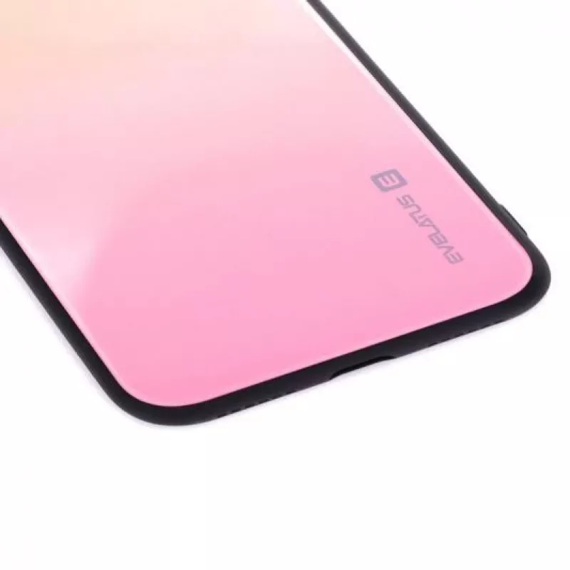 Evelatus Apple iPhone X/Xs Gradient Glass Θήκη 1 Mild Melon
