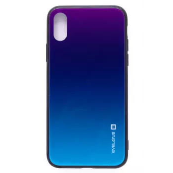 Evelatus Apple iPhone X/Xs Gradient Glass Θήκη 3 Under Water