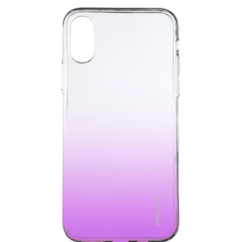 Evelatus Apple iPhone X/XS Gradient TPU Case μωβ