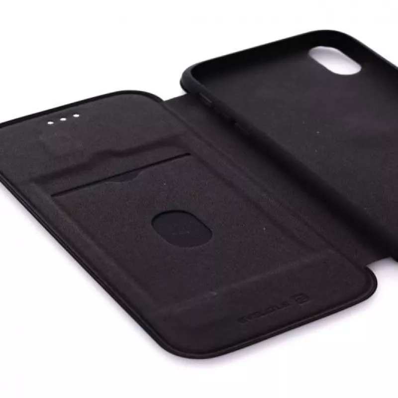 Evelatus θήκη βιβλίου Apple iPhone XR μαύρο