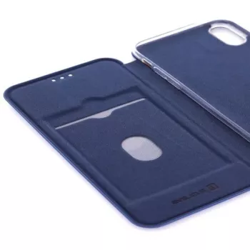 Evelatus Apple iPhone XR Θήκη βιβλίου σκούρο μπλε