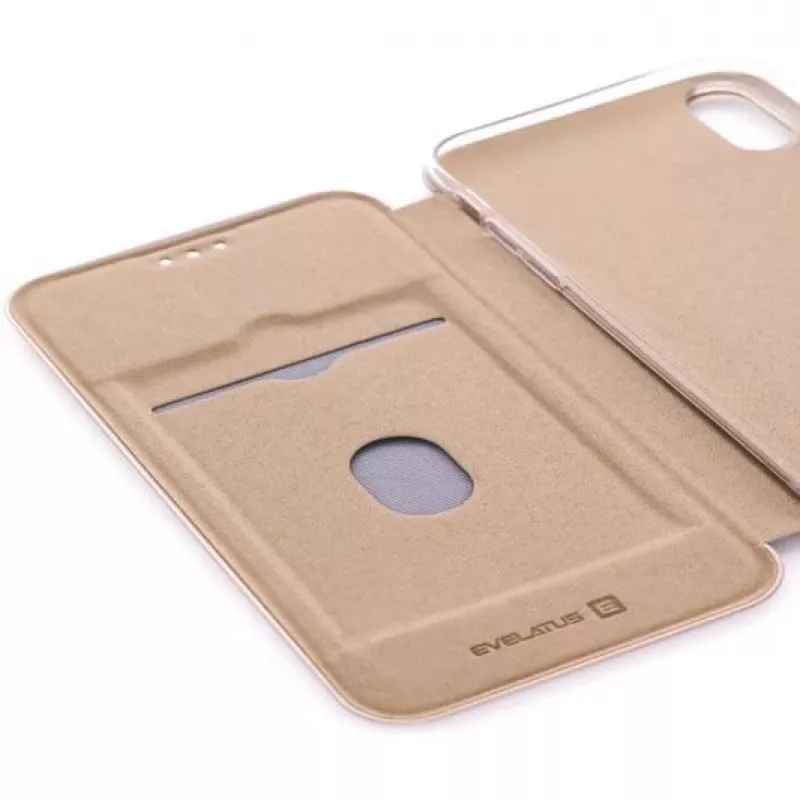 Evelatus θήκη βιβλίου Apple iPhone XR χρυσό