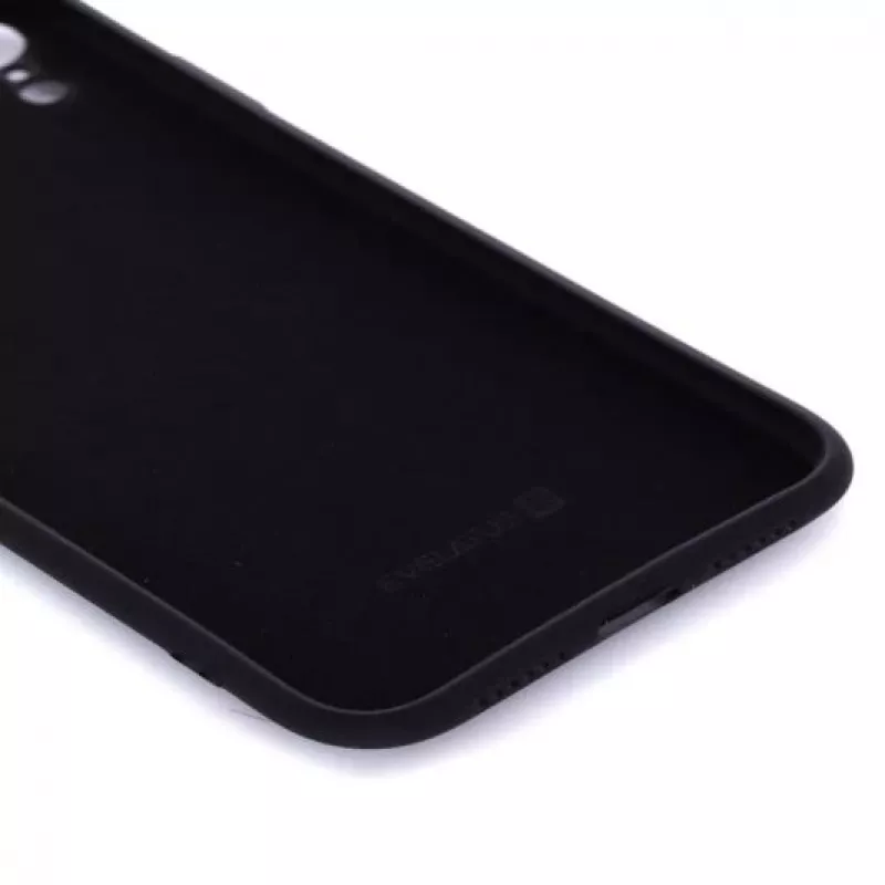 Evelatus Apple iPhone XR Θήκη σιλικόνης Nano Soft Touch TPU μαύρη
