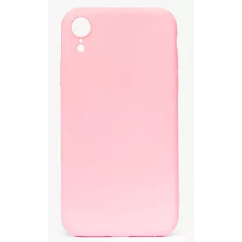 Evelatus Apple iPhone XR Nano Silicone Θήκη Soft Touch TPU Ανοιχτό ροζ