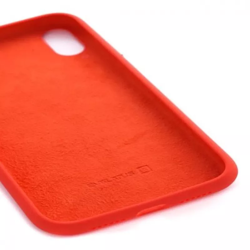 Evelatus Apple iPhone XS Premium Θήκη Σιλικόνης Soft Touch Κόκκινο