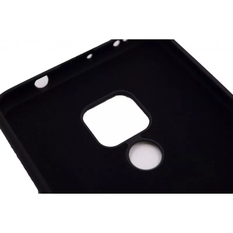 Evelatus Huawei Mate 20 Soft Silicone Θήκη Πλάτης Μαύρη