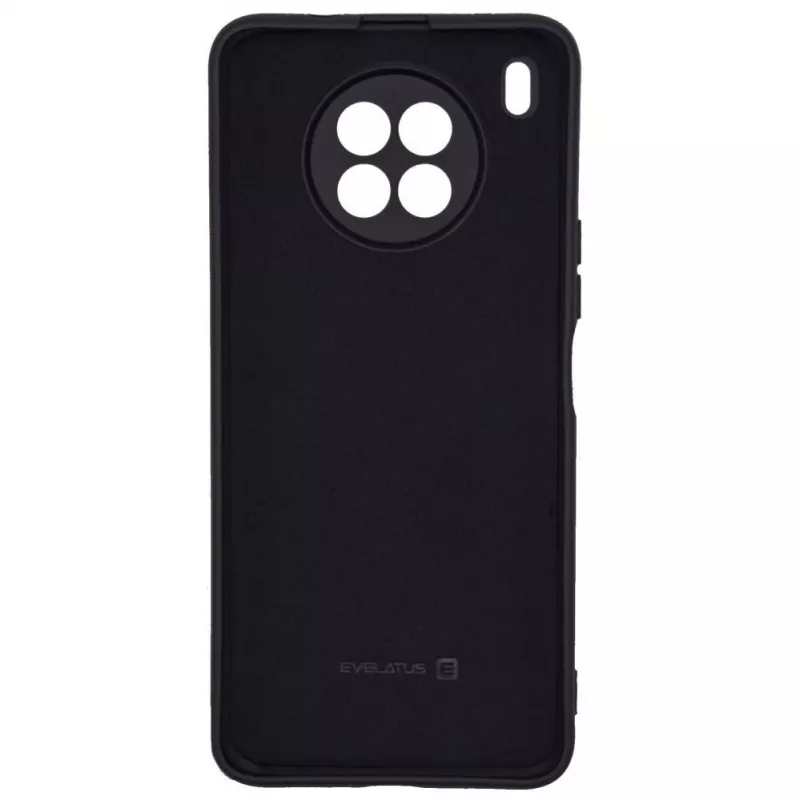 Evelatus Huawei Nova 8i Soft Nano Θήκη Σιλικόνης Soft Touch TPU Μαύρο