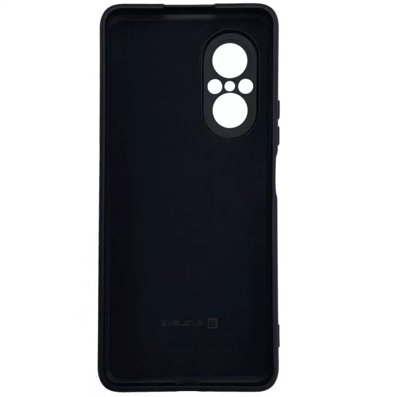 Evelatus Huawei Nova 9 SE Θήκη Σιλικόνης Nano Soft Touch TPU Μαύρο