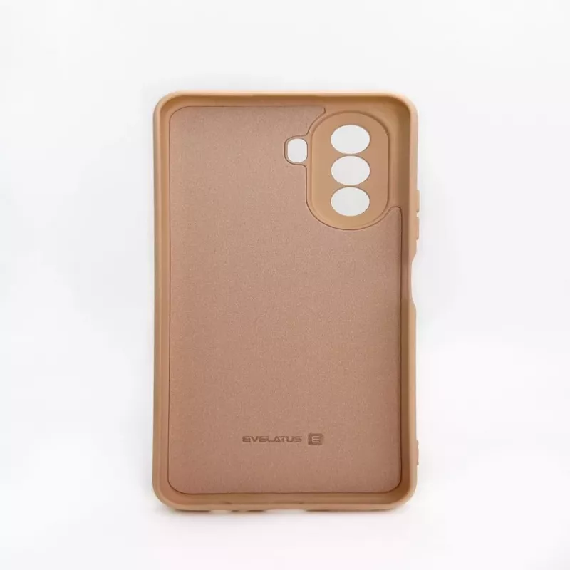Evelatus Huawei Nova Y70 Θήκη Nano Silicone Soft Touch TPU Μπεζ