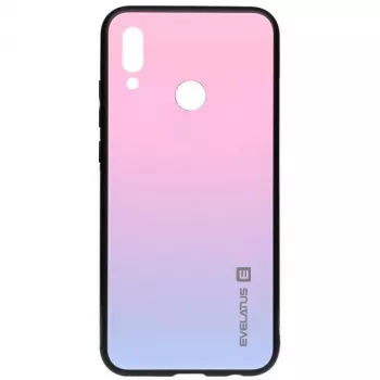 Evelatus Θήκη από γυαλί ντεγκραντέ 2 Bubble Gum για Huawei P Smart 2019