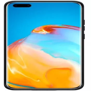 Evelatus Θήκη από νανο σιλικόνη Soft Touch TPU για Huawei P40 Μαύρο