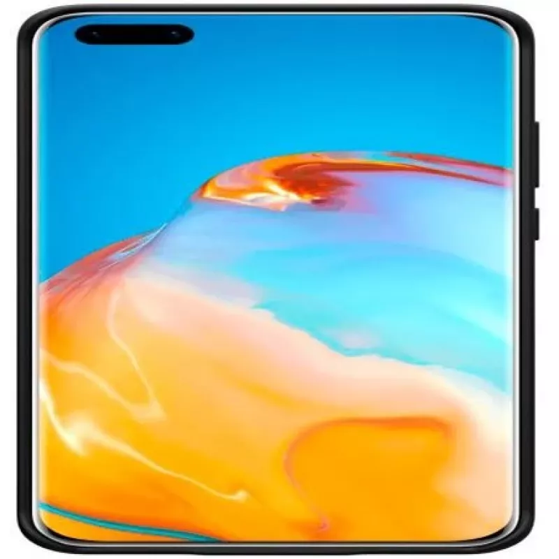 Evelatus Huawei P40 Pro Nano Θήκη Σιλικόνης Soft Touch TPU Μαύρο