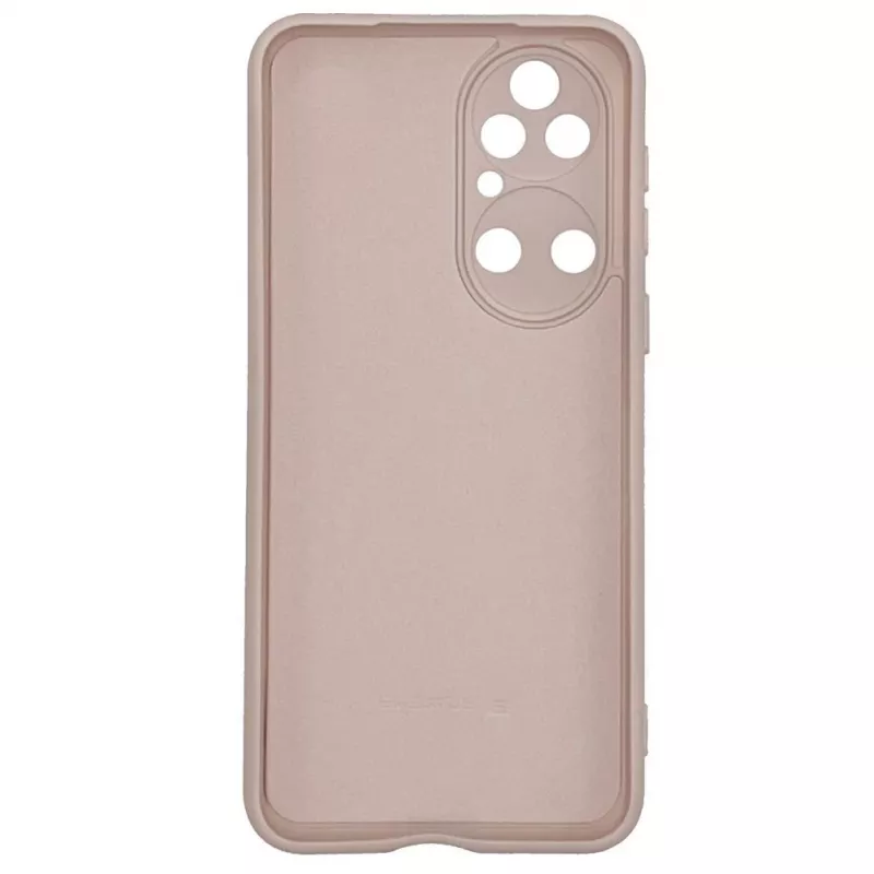 Evelatus Huawei P50 Θήκη Nano Silicone Soft Touch TPU Μπεζ