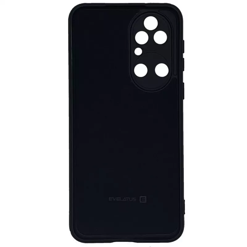 Evelatus Huawei P50 Nano Θήκη Σιλικόνης Soft Touch TPU Μαύρο
