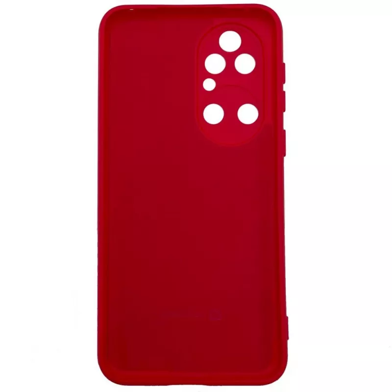 Evelatus Huawei P50 Θήκη Σιλικόνης Nano Soft Touch TPU Κόκκινο